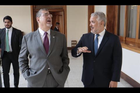 &iquest;Qu&eacute; hac&iacute;a Iv&aacute;n Duque, expresidente de Colombia, con Bernardo Ar&eacute;valo?