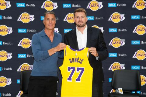 Oficial: Luka Doncic extiende su contrato con Los Ángeles Lakers