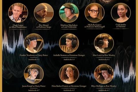 'Harry Potter' llega al formato audiolibro con elenco estelar