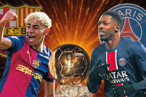 Lamine Yamal y Ousmane Dembelé encabezan la lista al Balón de Oro