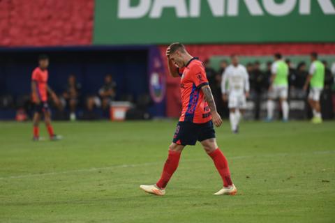 'Cheka' Hernández no salió contento tras el empate