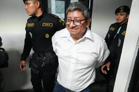 Capturan a exdiputado Leocadio Juracán