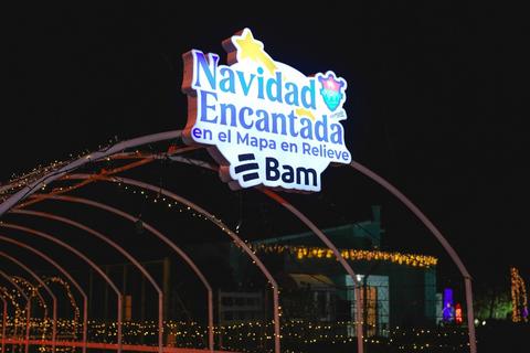 Bam impulsa “Navidad Encantada” en el Mapa en Relieve