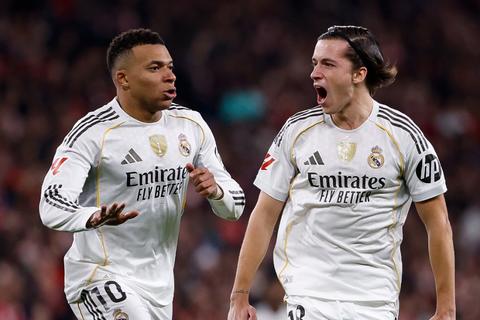 ¡Goleada merengue! Real Madrid supera al Bilbao y le sigue el paso al Barsa