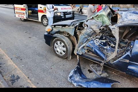 Imágenes posteriores al múltiple accidente en ruta al pacífico (videos)