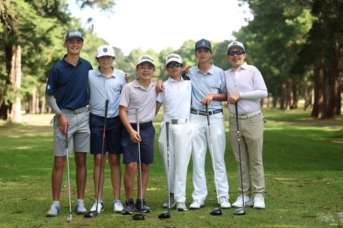 Primeros líderes juveniles del Campeonato Nacional de Golf