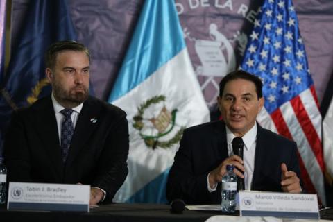 Gobernaci&oacute;n y EE.UU crean unidad para rastrear dinero il&iacute;cito en Guatemala