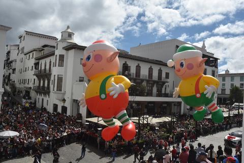 Cayalá se llenó de alegría con el Desfile de Globos Gigantes