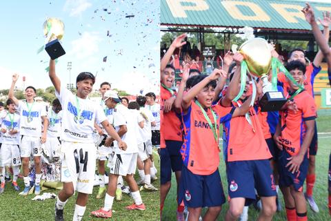 Cremas y rojos se reparten las finales juveniles del Apertura