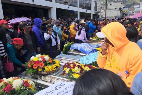 Nahual&aacute; declara luto por muerte de 13 pobladores en un confuso ataque 