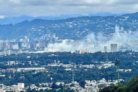&iexcl;Atenci&oacute;n! Cuerpos de socorro trabajan en sofocar incendio en zona 12