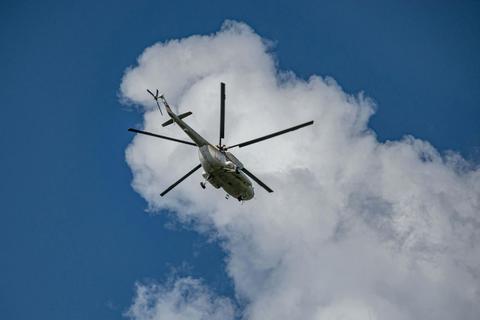 'Era un helic&oacute;ptero ambulancia', aclara el Ministro de la Defensa