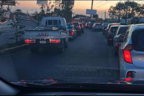 &iexcl;Alerta! Se complica el tr&aacute;nsito en San Crist&oacute;bal este viernes (video)