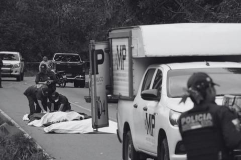 Identifican primer cuerpo de los hallados en Santa Luc&iacute;a Los Ocotes