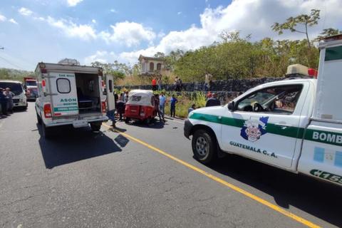 Colisi&oacute;n veh&iacute;cular deja a 8 heridos en la Ruta Nacional 14