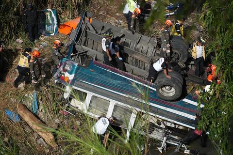 Los accidentes que involucraron a buses durante el 2025