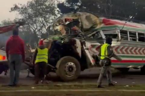 Im&aacute;genes posteriores al accidente en Nahul&aacute;, Solol&aacute; (videos)