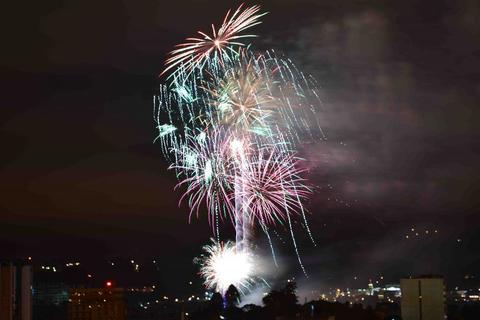 El show de luces para despedir el a&ntilde;o en Antigua Guatemala