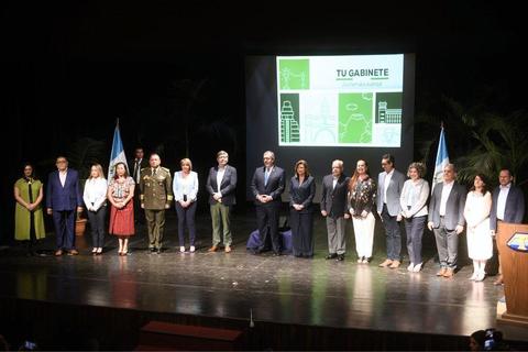 Así cambió el Gabinete de Bernardo Arévalo en su primer año de Gobierno