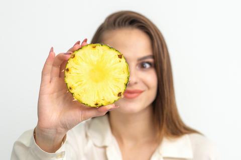 Cuerpo sano, piel radiante y bella con el poder de la piña