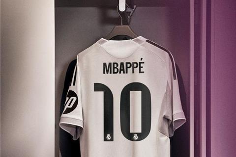 El nuevo 10: Mbappé toma un histórico dorsal en el Real Madrid