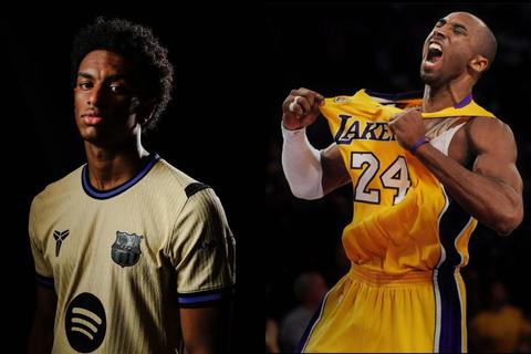 Barcelona recuerda a Kobe Bryant en su nueva camiseta