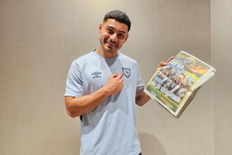 Lom habla sobre su rol como atacante en la Azul y Blanco y es optimista ante Panamá