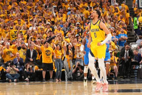 &iexcl;Habr&aacute; s&eacute;ptimo! Los Pacers ganan al Thunder y fuerzan el juego decisivo en la NBA