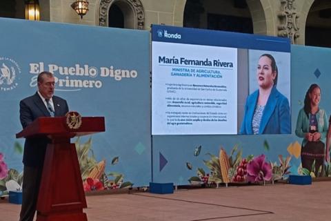 María Fernanda Rivera asume como nueva Ministra de Agricultura