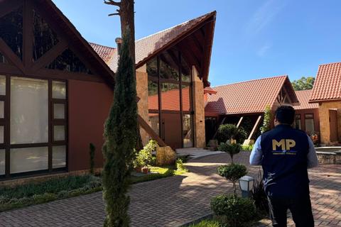 MP realiza allanamientos en finca vinculada a Giammattei