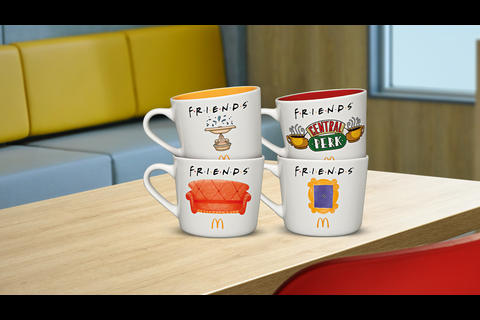 McDonald’s lanza colección inspirada en la serie de Friends