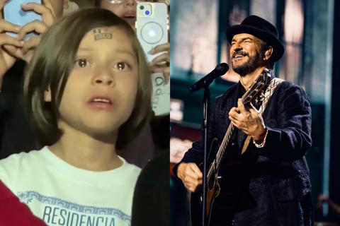 Fan m&aacute;s joven de Ricardo Arjona llora en plena 'Residencia'