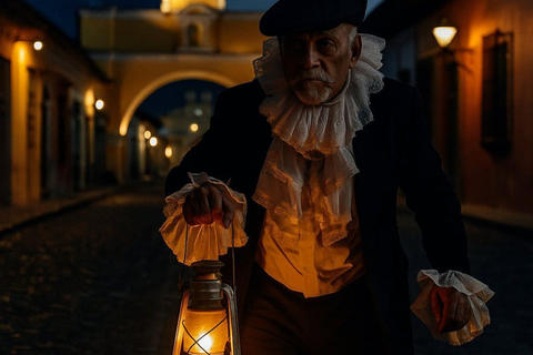 Vive una misteriosa 'Noche de leyendas' en el cementerio San Lázaro