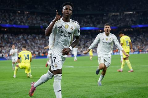 Real Madrid gana al Villarreal con doblete de un enchufado Vinicius 