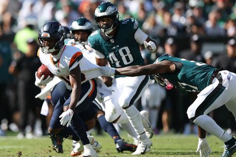 Los Denver Broncos acaban sorpresivamente con el invicto de los Philadelphia Eagles