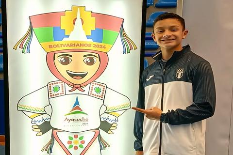 Diego Castillo, el orgullo de Quetzaltenango en gimnasia aeróbica