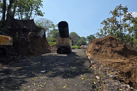 Covial restablece el paso vehicular en la ruta Cito Zarco