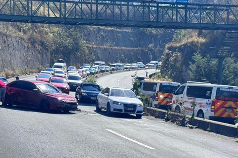 Tres personas resultan heridas en accidente de tr&aacute;nsito en Ruta Interamericana