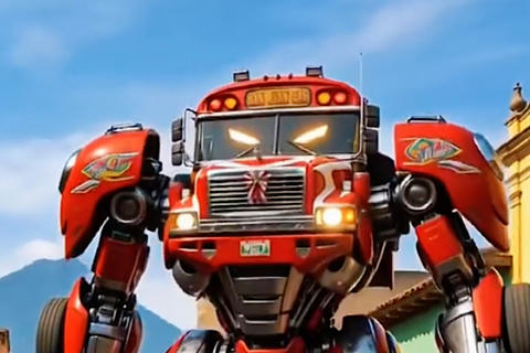 As&iacute; son los 'Transformers' en Guatemala (Video)