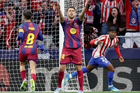 No hubo remontada: Atl&eacute;tico elimina al Barcelona y se clasifica a semifinales