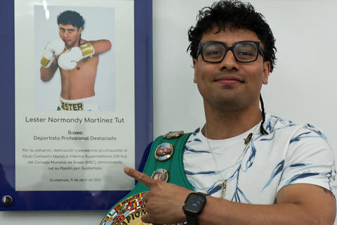 Lester Mart&iacute;nez ingresa al &ldquo;Sal&oacute;n de la Excelencia&rdquo; de Guatemala