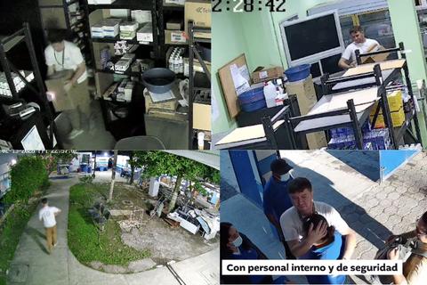 &iexcl;Captados en video! Salud denunci&oacute; sustracci&oacute;n de medicamentos en hospital 