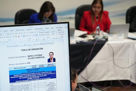Villeda a un paso de quedar fuera de n&oacute;mina para fiscal general, falta un requisito