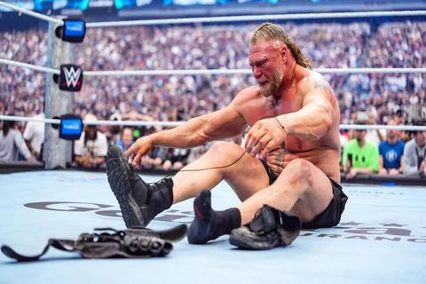 Brock Lesnar deja la WWE tras derrota ante Oba Femi en WrestleMania 42