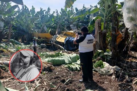 DGAC lamenta la muerte de piloto tras ca&iacute;da de avioneta en Escuintla