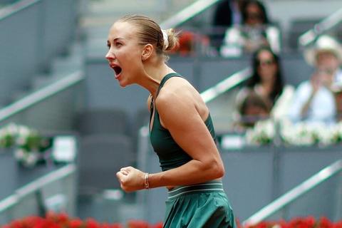 Anastasia Potapova avanza a semifinales del WTA Madrid tras vencer a Pl&iacute;skova