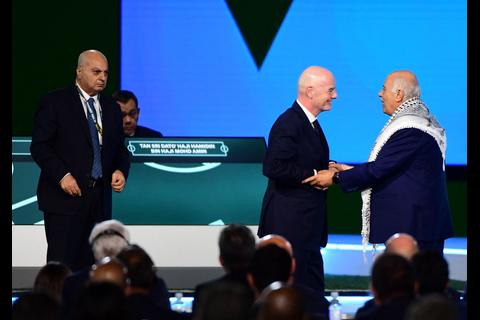 Congreso FIFA:Tensi&oacute;n entre dirigentes de Palestina e Israel