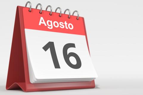 Un d&iacute;a como hoy: domingo 16 de agosto
