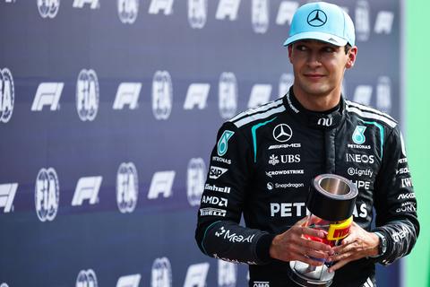 George Russell se queda con la pole para la esprint en Zandvoort