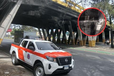Conred pide revisar otras estructuras tras da&ntilde;o en puente de El Perif&eacute;rico
